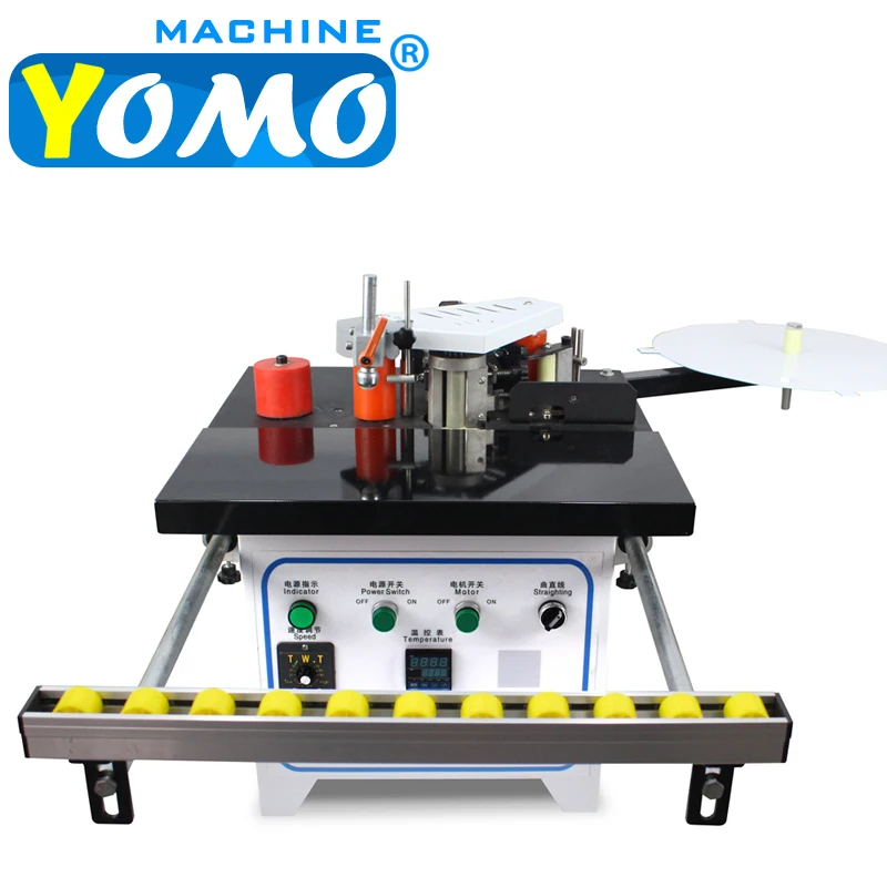MY05 Woodworking Edge Banding Machine mini edge bander PVC automatic edge trimming machine double-sided adhesive surface 30 kg