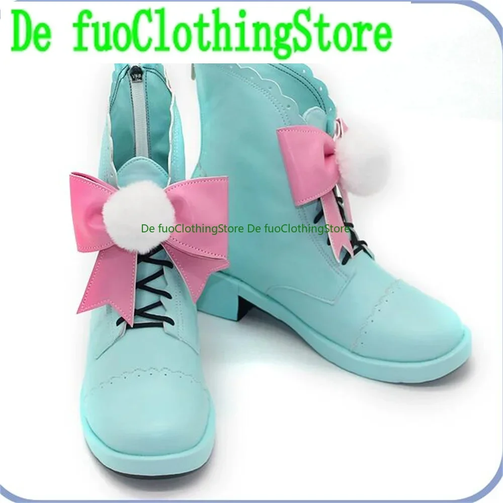 Defuo ﻿ Epel Twisted Wonderland Scarpe Cosplay Stivali Gioco di Natale Anime Halloween DefuoClothing Negozio di scarpe