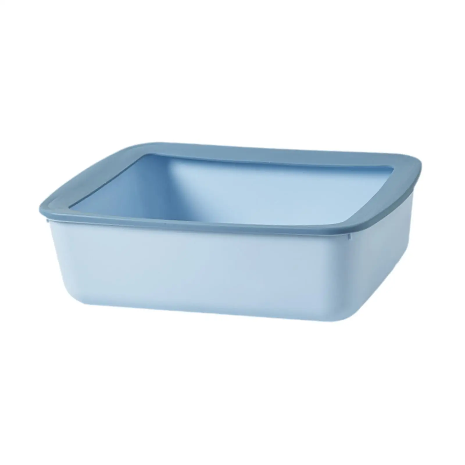 Cats Litter Basin Bedpan Splashproof Open Top Pet Litter Tray Cat Sandbox for Indoor Cats Rabbits Kitten All Kinds of Cat Litter