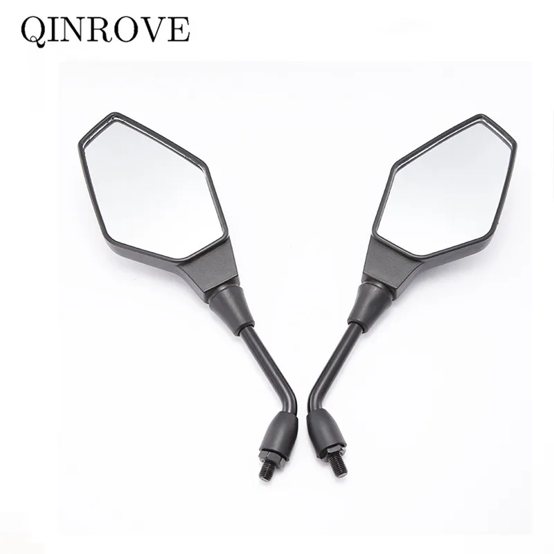 8 10MM Motorcycle Accessories Rearview Mirror ABS Side Mirror Universal For Yamaha FZ1N FZ07 FZ09 XJ6 YBR 125 Fazer 250 XSR900