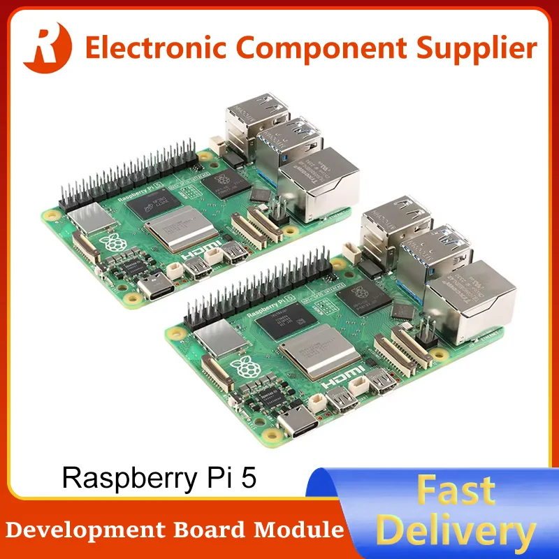 

Brand New Raspberry Pi 5 Model Pi5 4GB 8GB RAM Development Board Module Computer AI Artificial Intelligence Programming Python