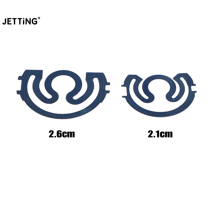 10pcs Bobbin Case Spring Sheet Industrial Sewing Machines Fit For Juki Singer Brother Lockstitch Sewing Machine Dia. 2.1/2.6cm