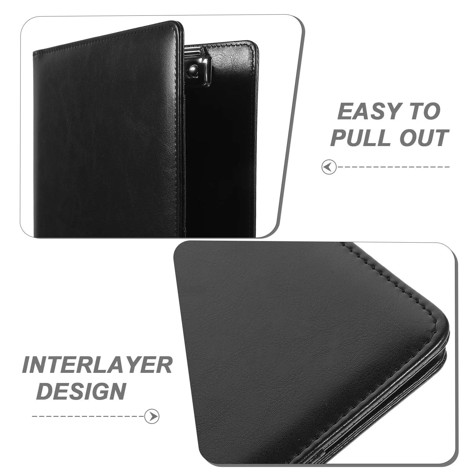 Folder Storage Paper Holding Board Slim Portfolio Organizer Document Calculator