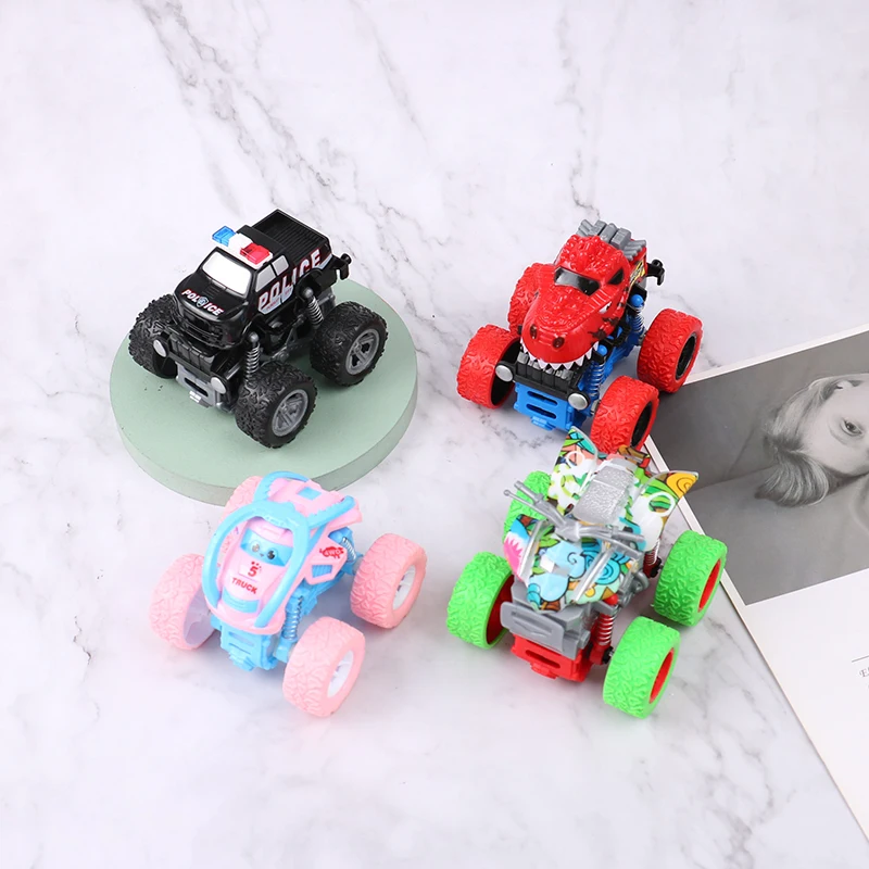 4 Wheels Monster Dinosaur Trucks Inertia Car Toys for Kids Boys Girls Gifts 2022 NEW