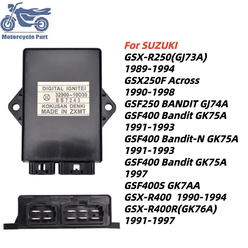 Motorcycle Intelligent Digital Igniter CDI For SUZUKI GSXR250 GSX250F GSF250 GSF400 GSXR400R 1989-1998 GSX R250 R400 GSF 250 400
