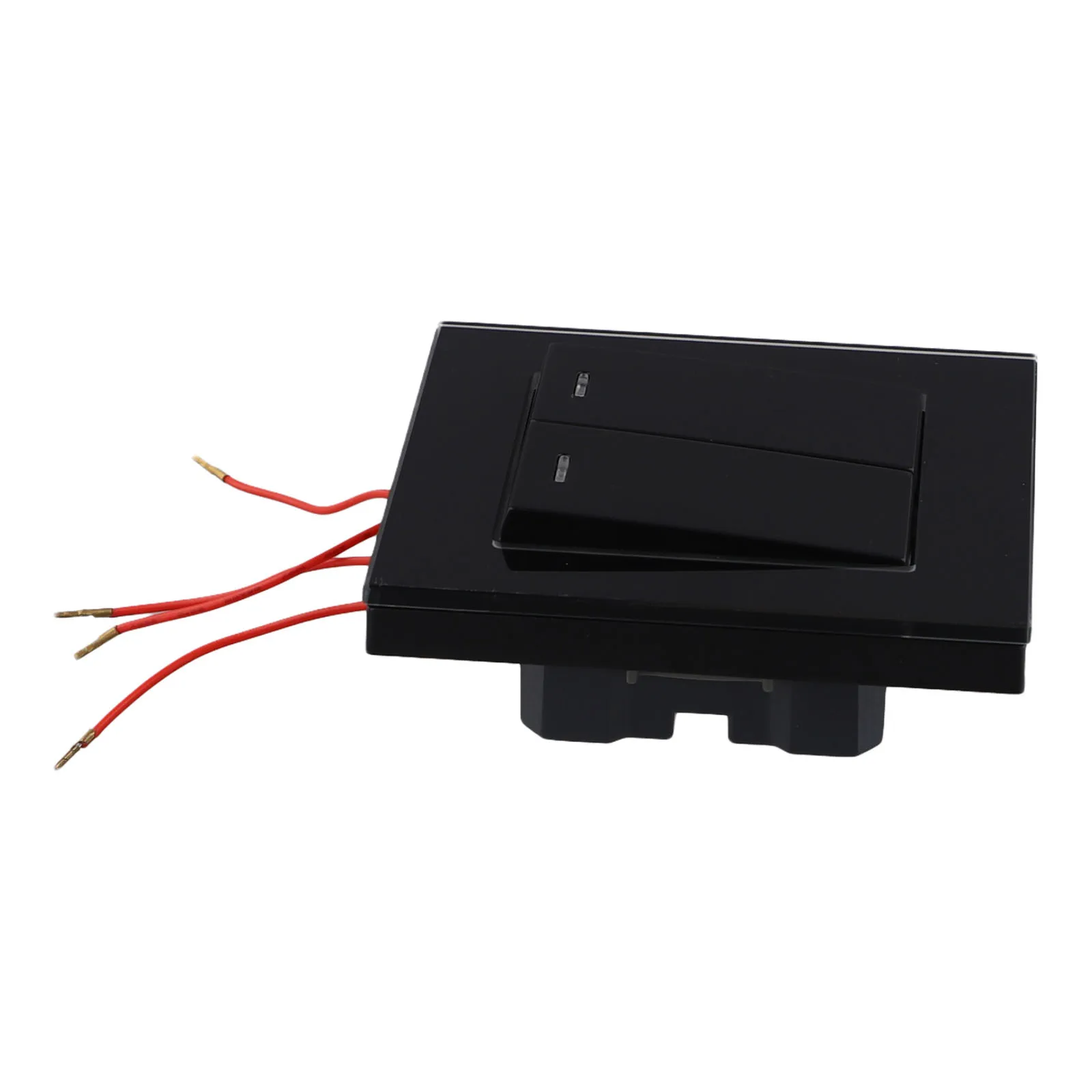 82x82mm for Wall Control Switch Waterproof Tempered Glass Panel Switch Push Button Wall Light Panels Switch Electrical Supplies