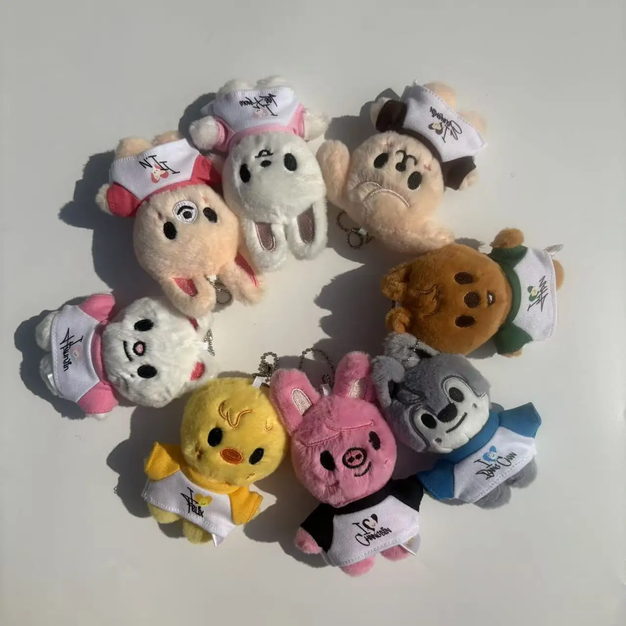 

HOT SKZOO Stray Kids Keychain Idol Accessories Same K-POP Plush Animal Doll Cartoon Kawaii Children Adult Fan Gift SKZ Fans