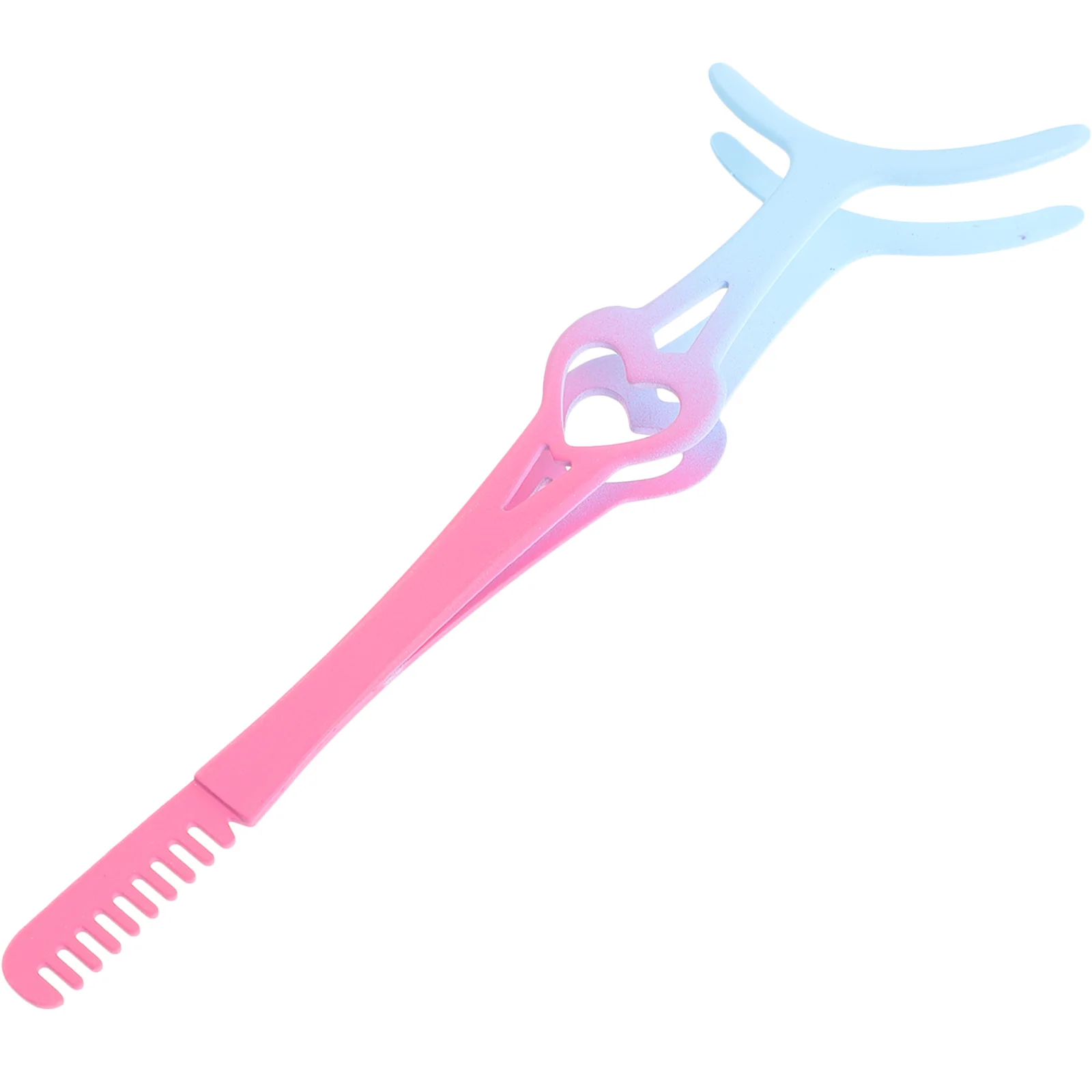 ملاقط تمديد الرموش مع مشط معدني قوي أداة توزيع الرموش للنساء سهلة الإمساك وتصفيف الحواجب والجمال الاحترافي #2