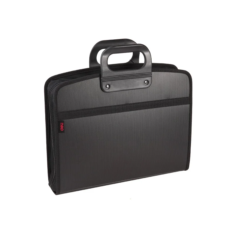 2019 Business affairs portable office organ bag Three-tier folder travel briefcase Multi-function document tote bag