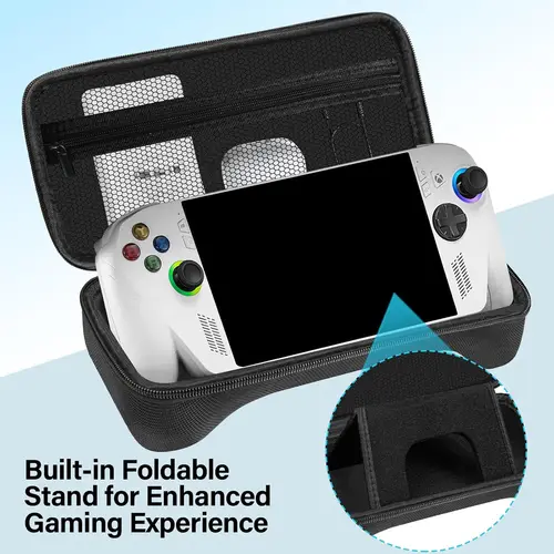 Imagen 2 del producto Estuche de transporte Compatible con ASUS ROG Xbox Ally X 2025 Bolsa de transporte de almacenamiento de viaje portátil protectora premium para ROG Xbox AllyX