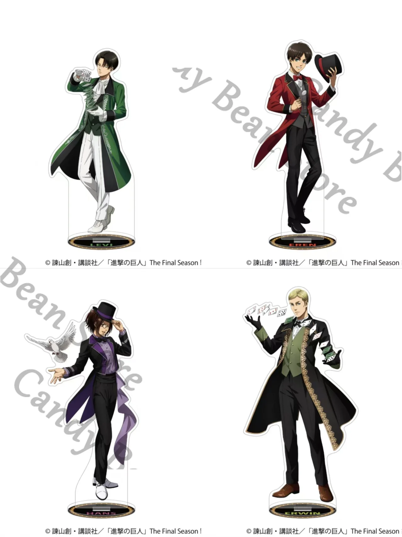 genuine-anime-attack-on-titan-levi-ackerman-eren-jaeger-hange-zoe-erwin-smith-cosplay-acrylic-standing-sign-cartoon-figure-stand