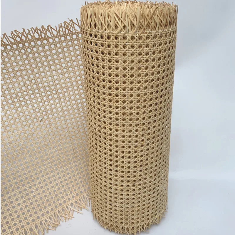Natural Indonesian Real Rattan Wicker Cane Webbing Roll Furniture Chair Table Repair Material Cabinet Door Ceiling Wall Decor image 3