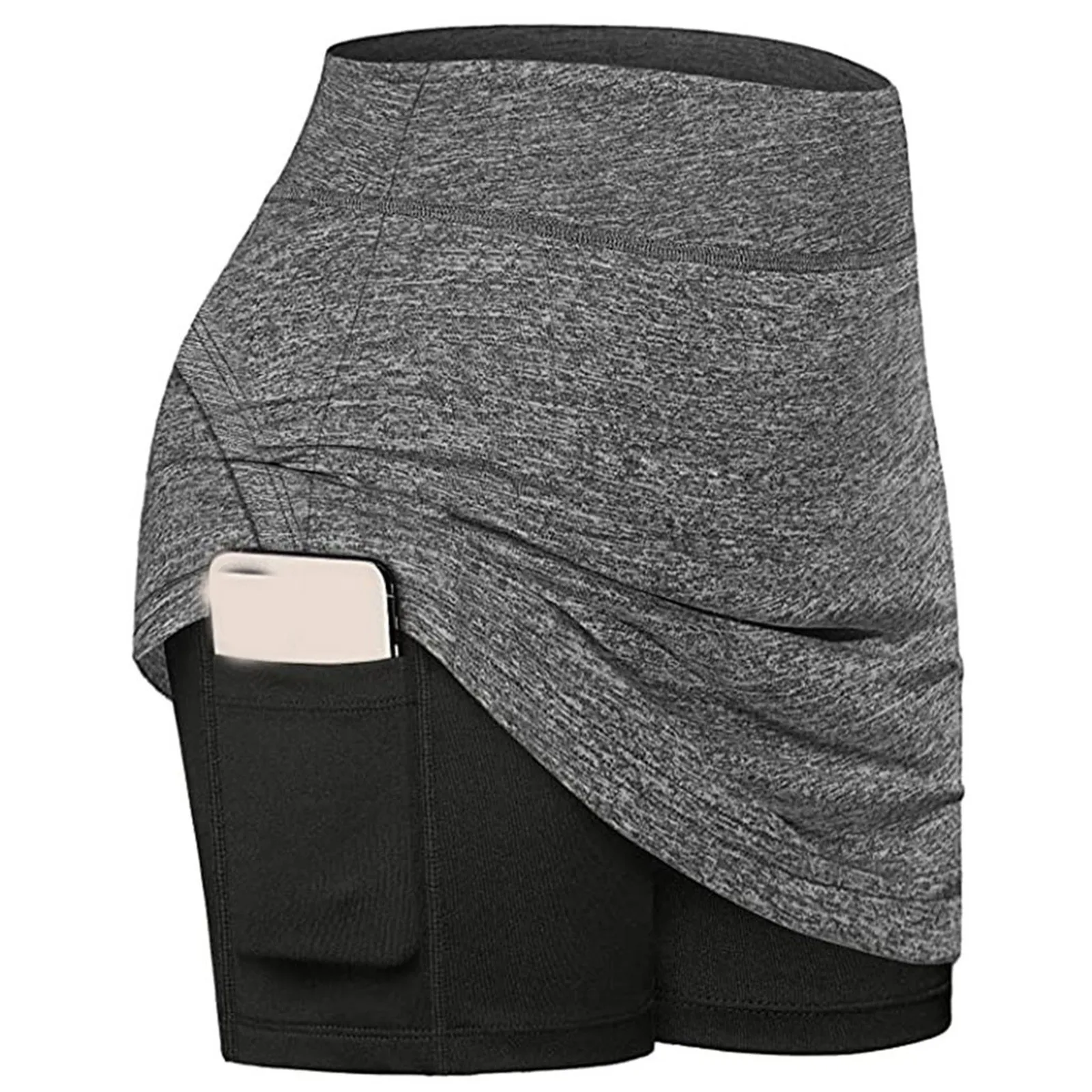 Summer Womens Tennis Skirt  For Athletic 2024 New Fashion Lightweight Simple Sports Quick Drying Short Skirt With Pockets