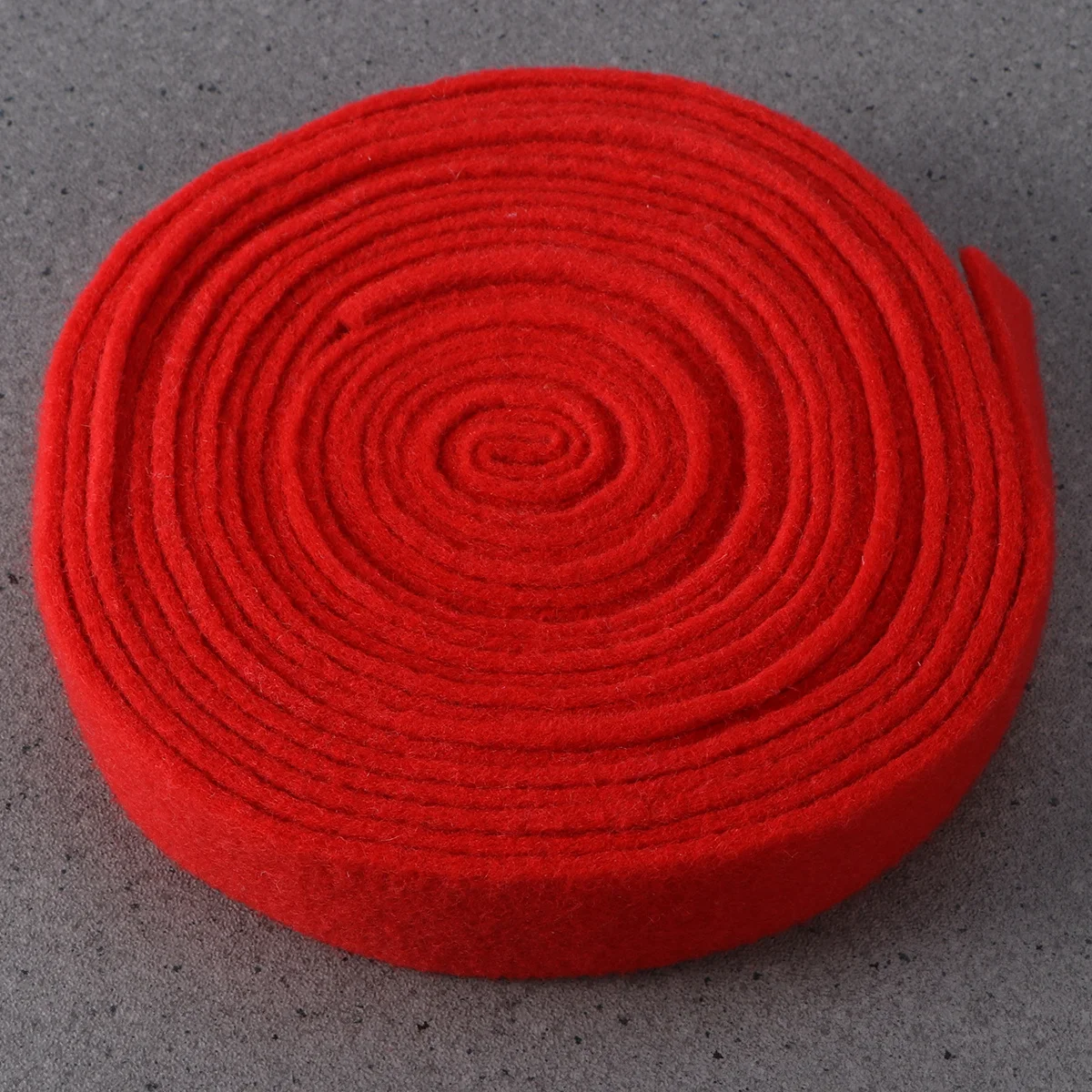 

5m Wool Felt Ribbon Eco-Friendly Durable Red for Handmade Christmas Tree Wreaths Bows Appliques Decoration Craft