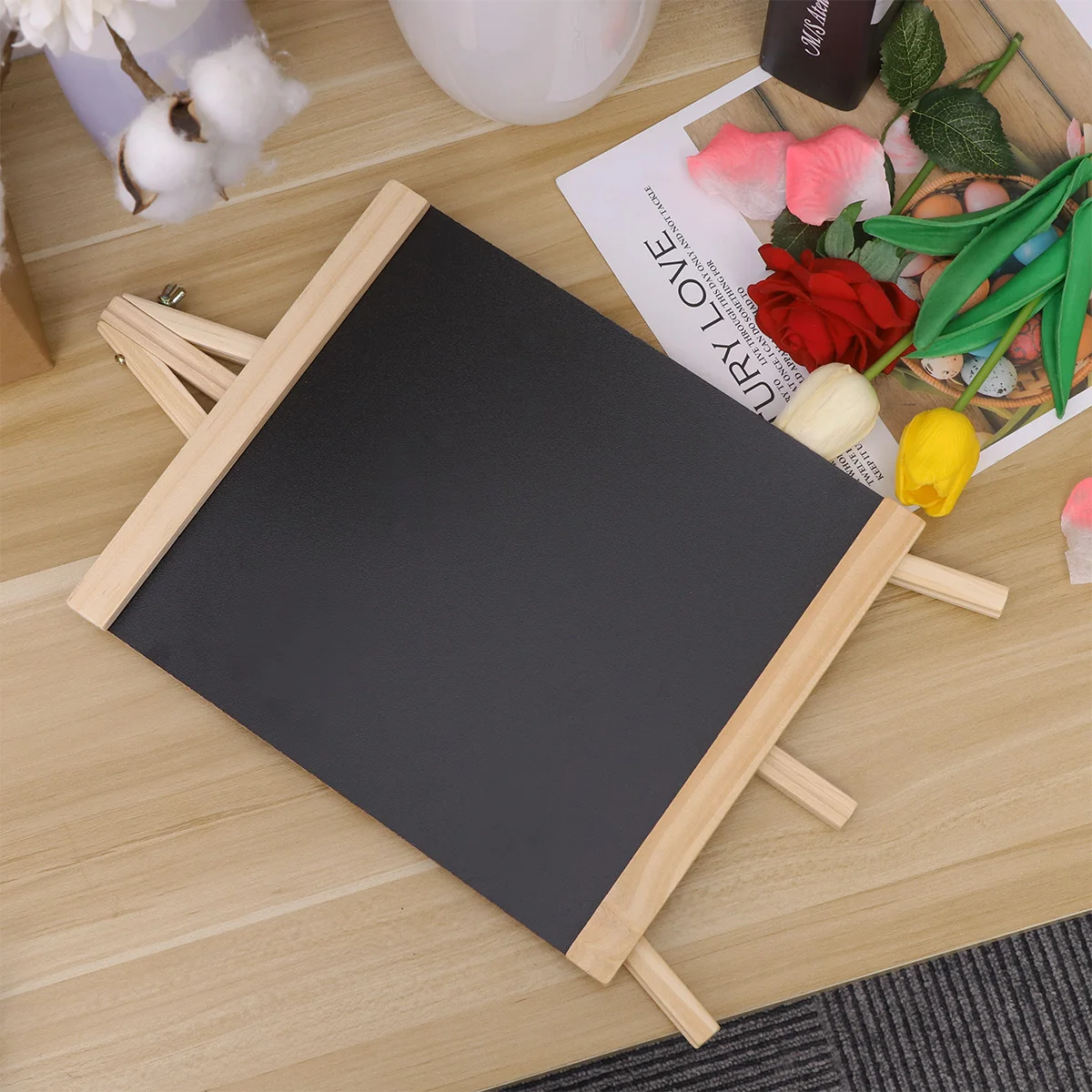 

Wooden Message Mini Chalkboards Signs Erasable Mini Chalkboards Reusable Desk Wedding Home Garages