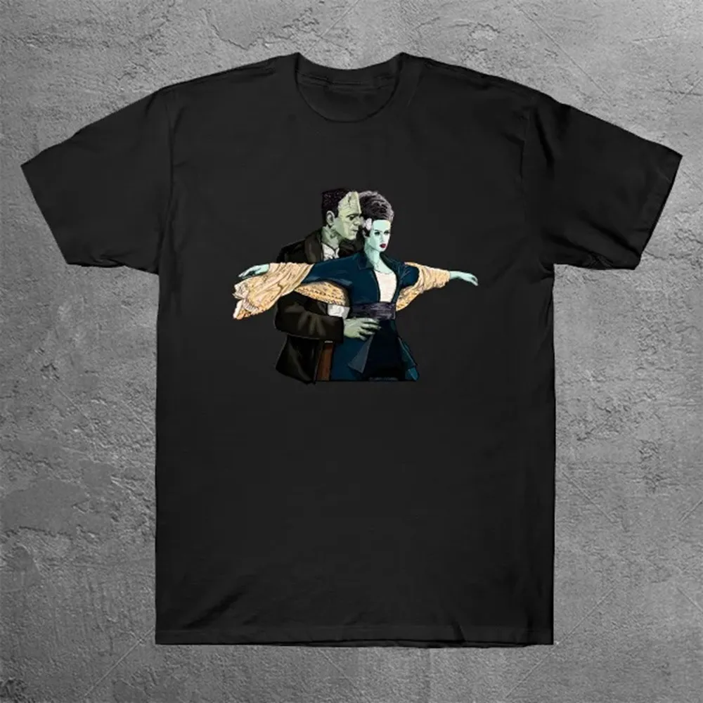 camiseta-masculina-frankenstein-titanic-com-grafico-de-grandes-dimensoes