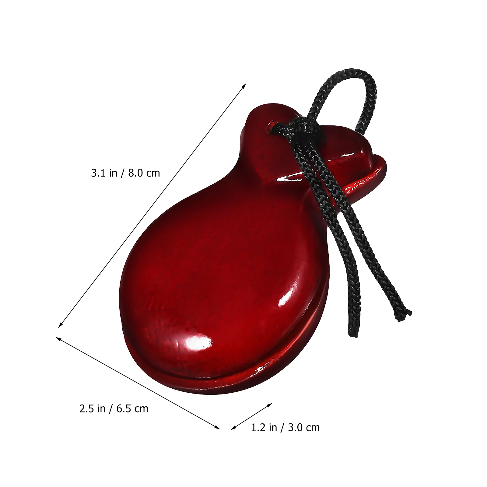 

Wooden Castanets Pairs Brown Black Percussion Instruments Percussion Instrument Finger Handheld Child Adult Education