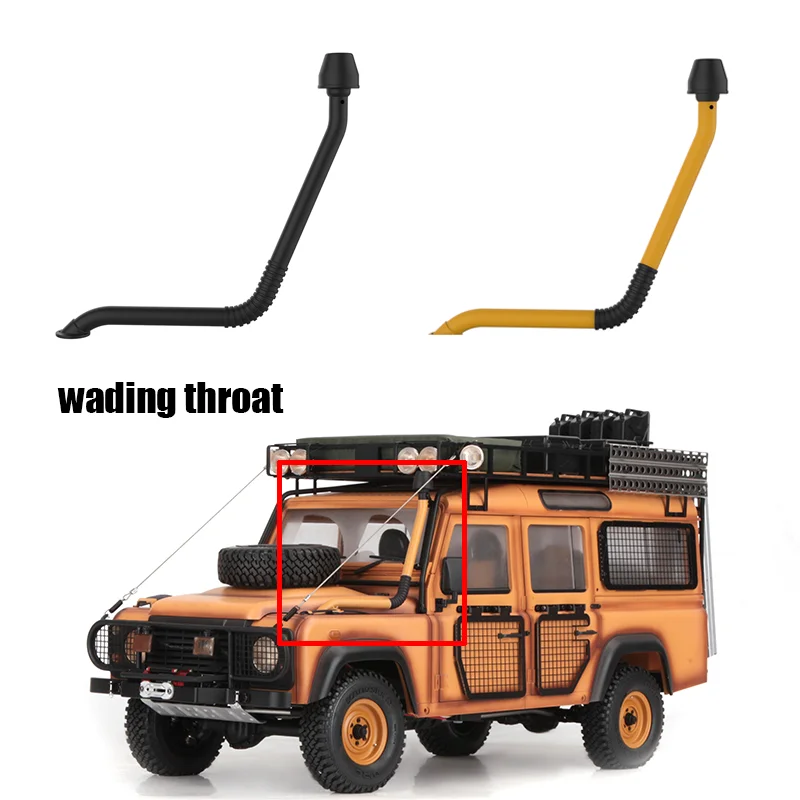 

Camel Cup D110 Wader Hose Intake Pipe Modification for 1/10 RC Crawler Car Traxxas TRX4 Defender Bronco AXIAL SCX10 RC4WD D90