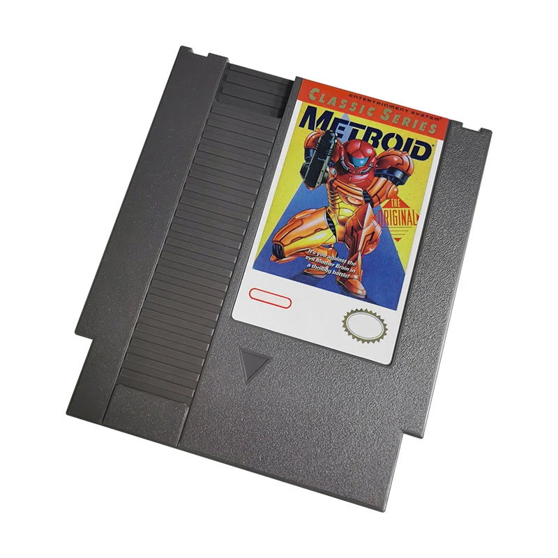 

Классический игровой картридж Metroid для игр NES Super Games, 72-контактный 8-битный игровой Картридж для игровой консоли NES Retro