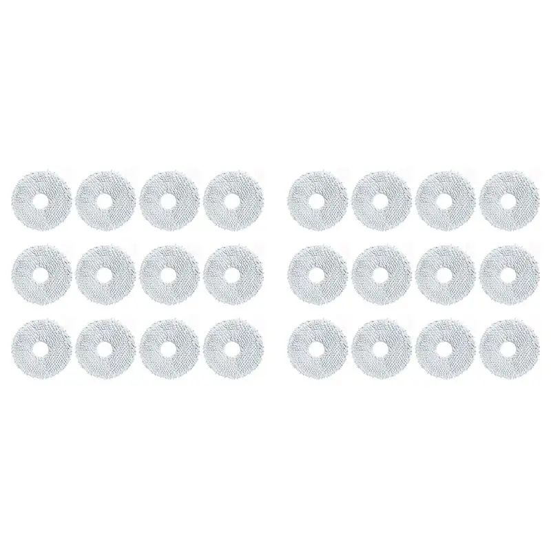 

Салфетки для швабры VEHO-24PCS для роботов-пылесосов Dream Bot L10S Pro, L10S Ultra, L20 Ultra, X20 Pro, X30, X30 Pro, L30 Ultra, S10 / S10 Pro