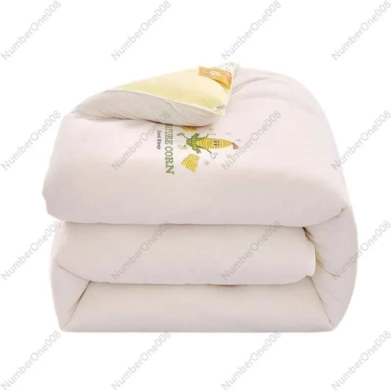 Class A Maternal and Infant Grade Corn Glutinous Quilt Thickened To Keep Warm Winter Quilt Four Seasons Spring and Autumn Quilt