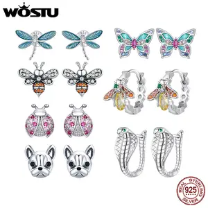 925 ste bee earrings online