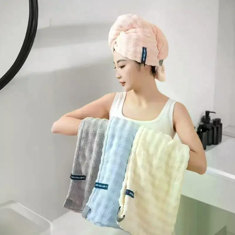 

Quick Drying and Super Absorbent Thickened Headscarf and Hair Cap for Women