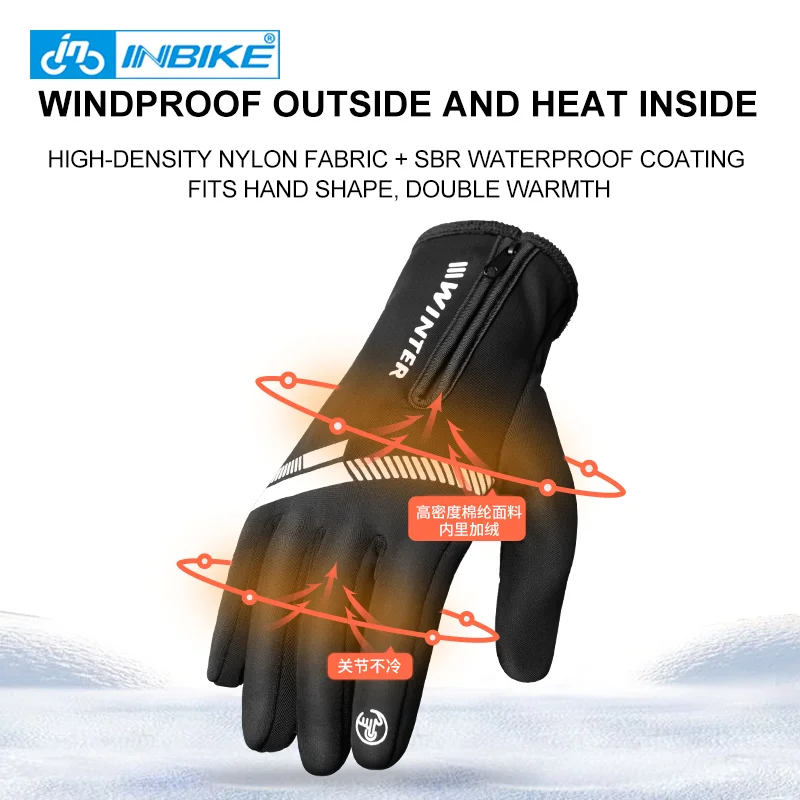 Winter Skiing Gloves Thermal Gloves for Men Women Touchscreen Cycling Ski Gloves Full Finger Sports Gloves for Outdoor Skiing