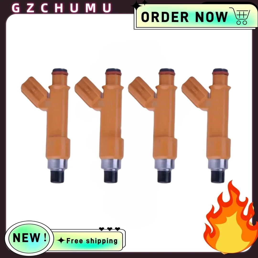 

GZCHUMU 4 шт. топливный ввод с высоким сопротивлением 23209-B9040 для бензинового автомобиля Toyota Lexus