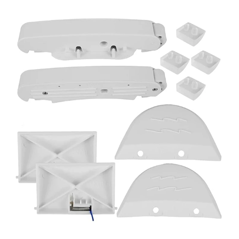 

AA79 New Pool Cleaner Part Kit Compatible For Hayward AXV417WHP Pool Cleaner AXV604WHP Front And Rear Frame Kit (White)