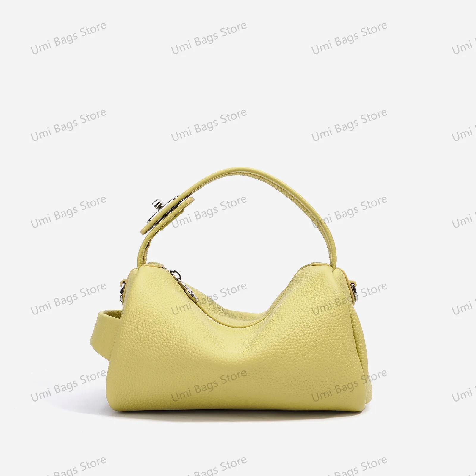

2025 New Fashion Cheese Bag Korean Soft Leather Large Capacity Bag New Style Bag Women's Bag Shoulder Bag Crossbody Bag
