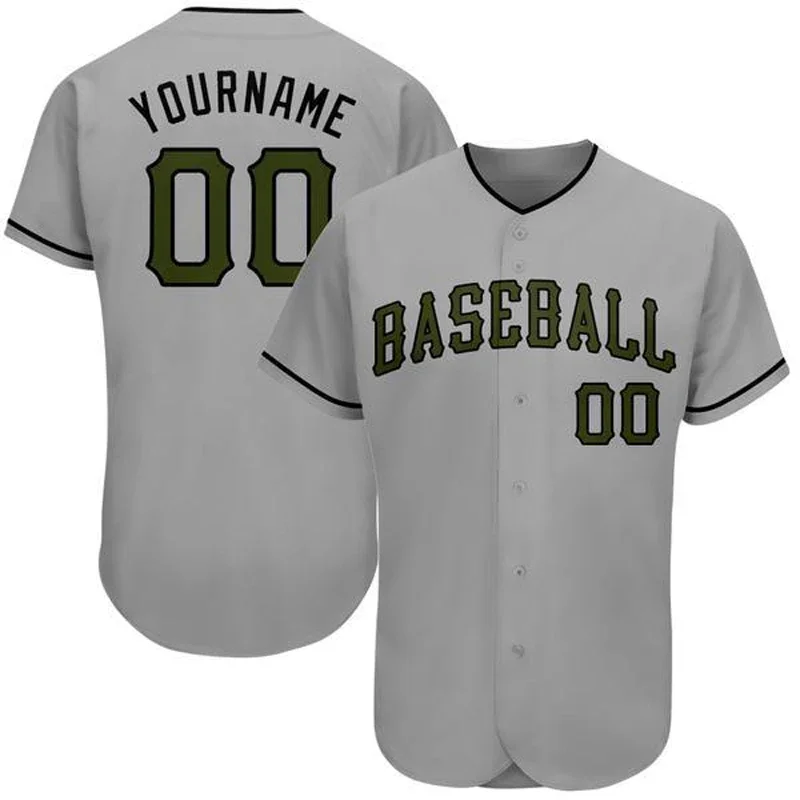 Personalized Baseball Jersey Shirt 3D Printed for Men and Women Shirt Casual Team Shirts Sport Unisex Tops
