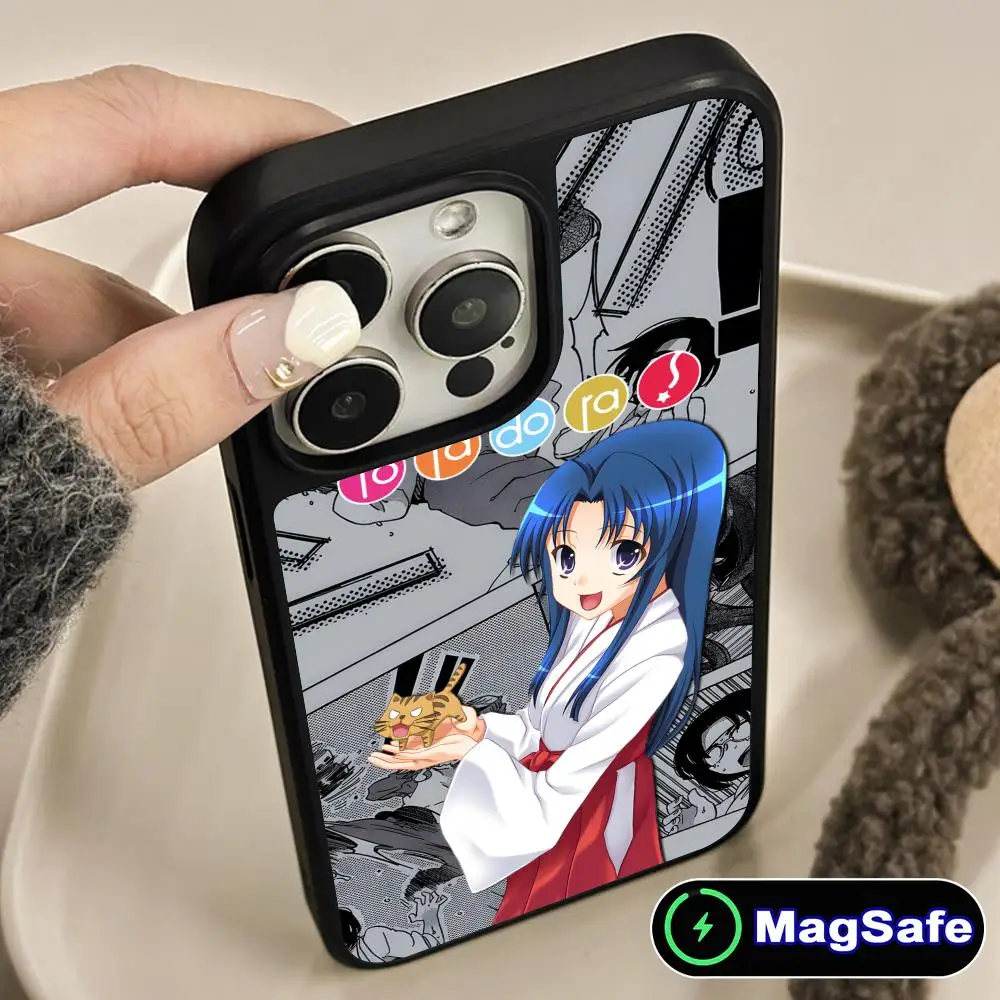 

Toradora Kawashima Mobile Phone Case for iPhone 17 16 15 14 13 12 11 Air Pro Max Plus Magsafe Matte Surface Colorful Cover Cover