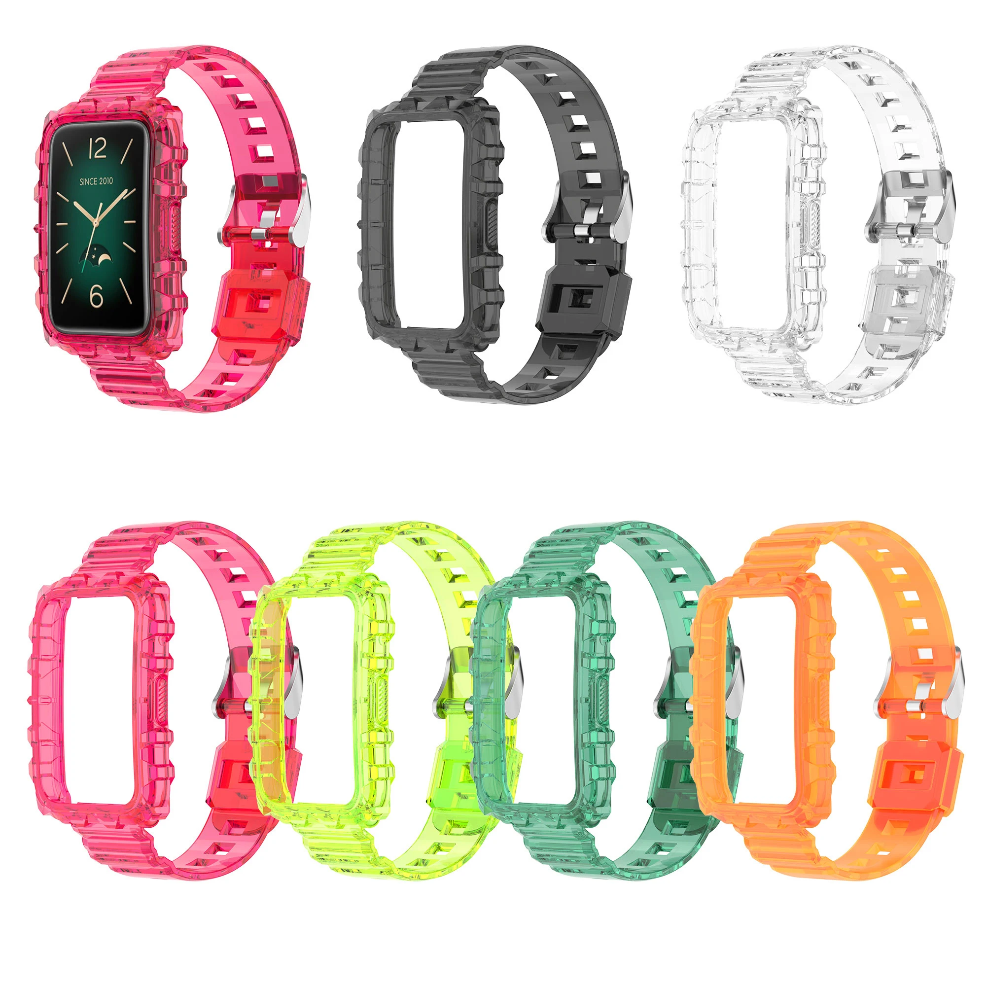 For Mi Band 7 Pro Strap Transparent Glacier Discovery Edition Silicone For Xiaomi 7 Pro Watch Wristband Bracelet Sports Belt