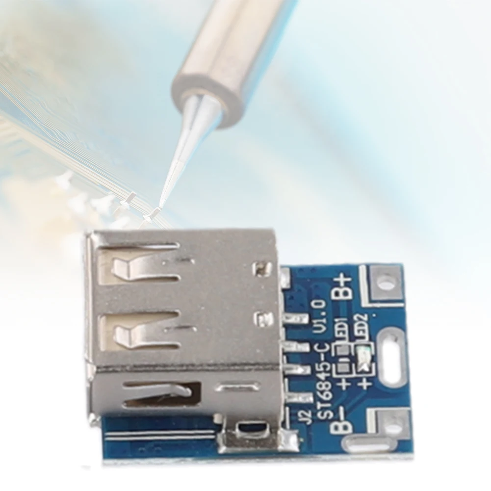 134N3P تهمة التفريغ وحدة متكاملة عالية الدقة بطارية ليثيوم أيون شاحن مجلس 5V1A نوع-C المدخلات لشاحن DIY #3