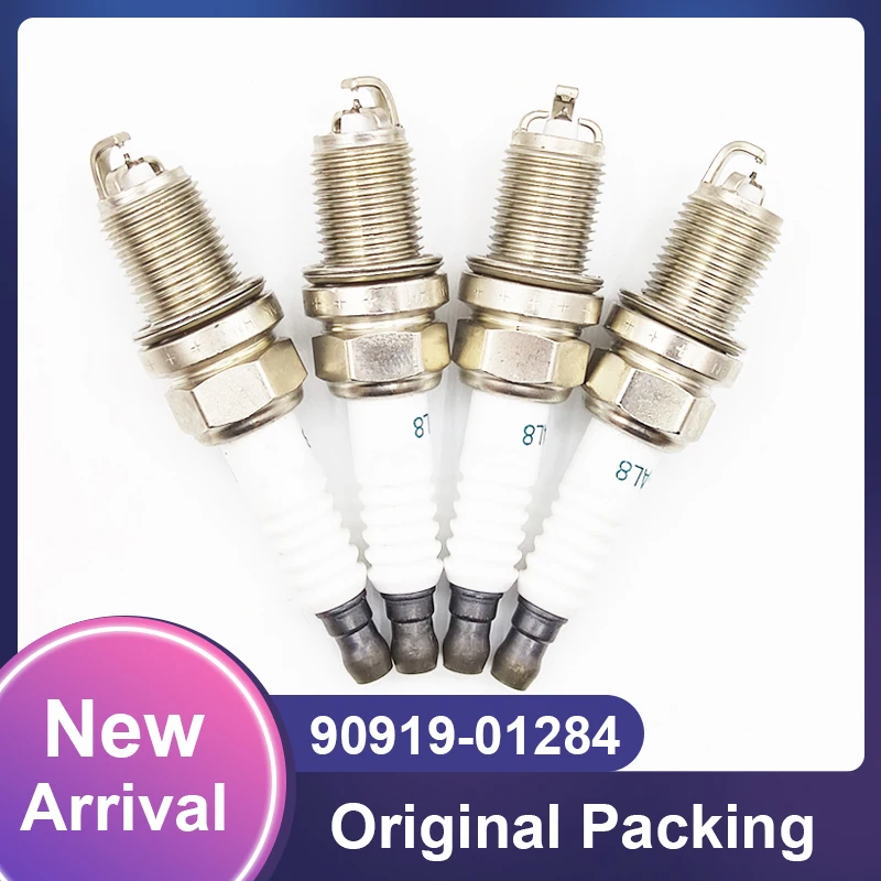 20pcs 90919-01284 FK16BR-AL8 Iridium Spark Plug For Toyota Yaris Aqua Sienta Prius C Vitz Fielder 9091901284 FK16BRAL8