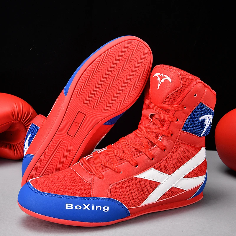 

Unisex Wrestling Shoes Boxing Trainers Comfortable and Versatile Wrestling Shoes Boxing, Hiking and Sports Trainers