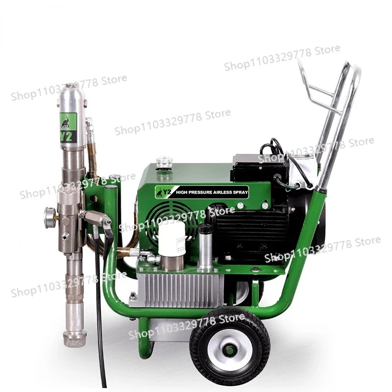 electric hydraulic airless sprayer with suction filter