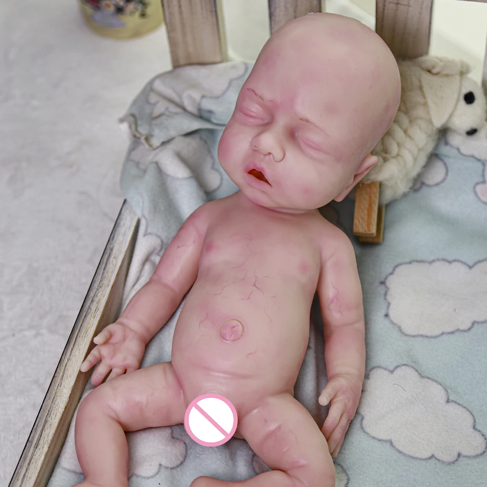 Realistico Reborn Baby Boy 38cm Reborn Baby Dolls Full Body Soft Silicone Factory Wholesale accompagnare Doll Lovely Boys Toy Doll