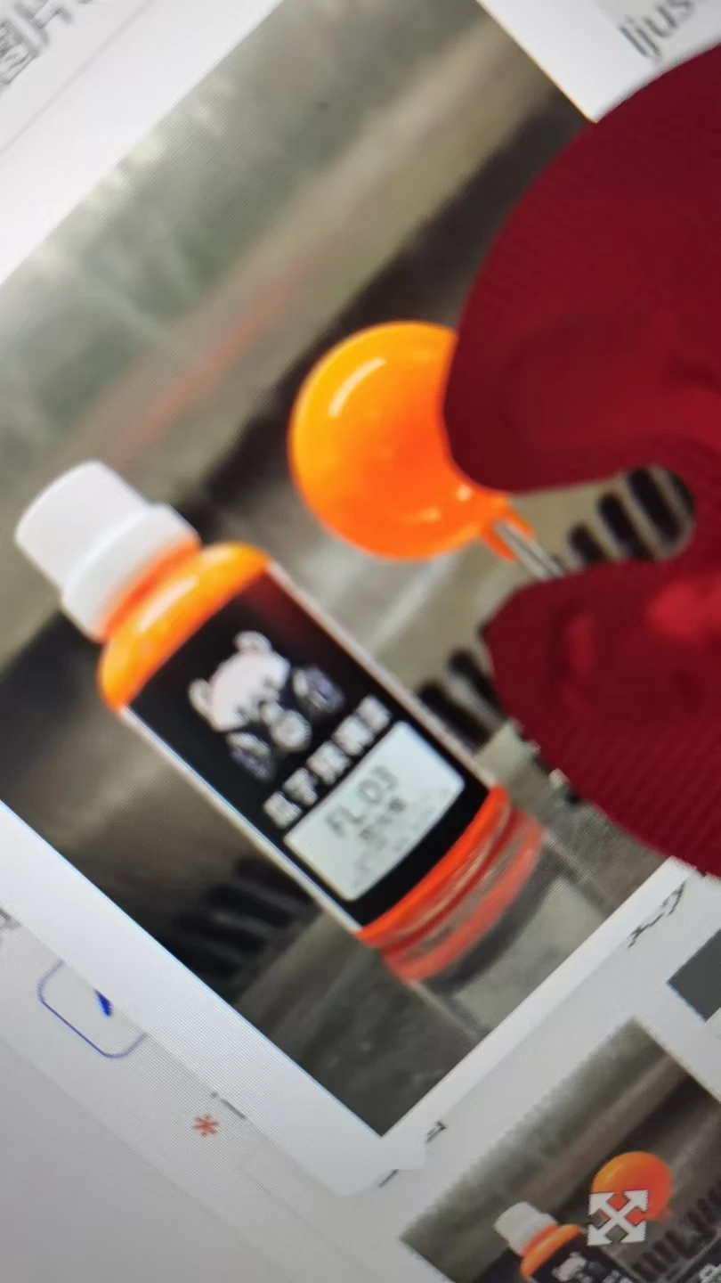 Paint FL.03 Fluorescent Orange Pre-adjustment Spraying No Dilution Needed Model