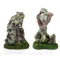 Fish Tank Rockery Decoration Aquarium Landscaping Rockery Stone Aquarium Accessories Mountain View Rock Cave Stone