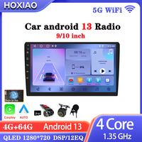 Android 13 Car Radio BT Multimedia Player GPS Wireless Carplay auto For Toyota Hyundai Nissan Kia Suzuki ISO DVR Head Unit