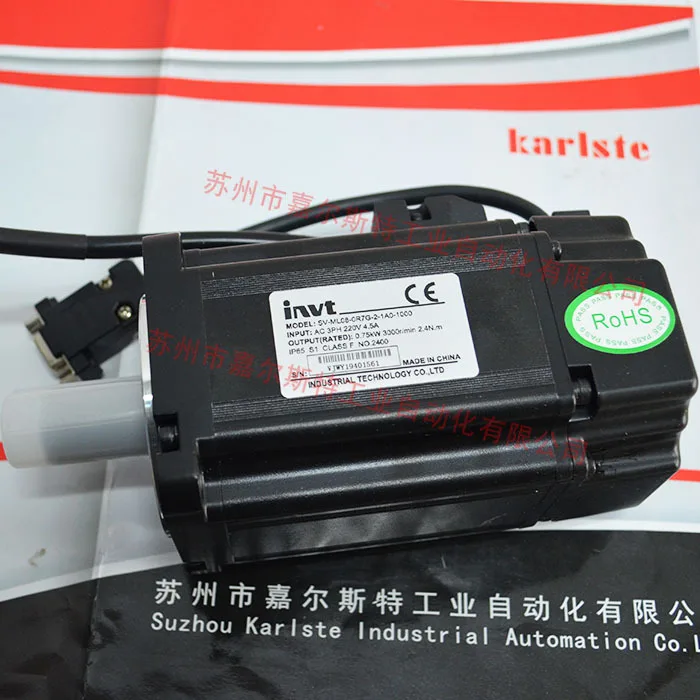 

2025 [New Original] INVT SV-ML08-0R7G-2-1A0-1000 Servo Motor Bargaining