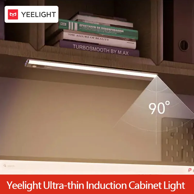 Yeelight رقيقة جدا إضاءة الخزانة A30 A50 الذكية التعريفي قابلة للشحن عكس الضوء محس حركة خزانة الممر مصباح الليل