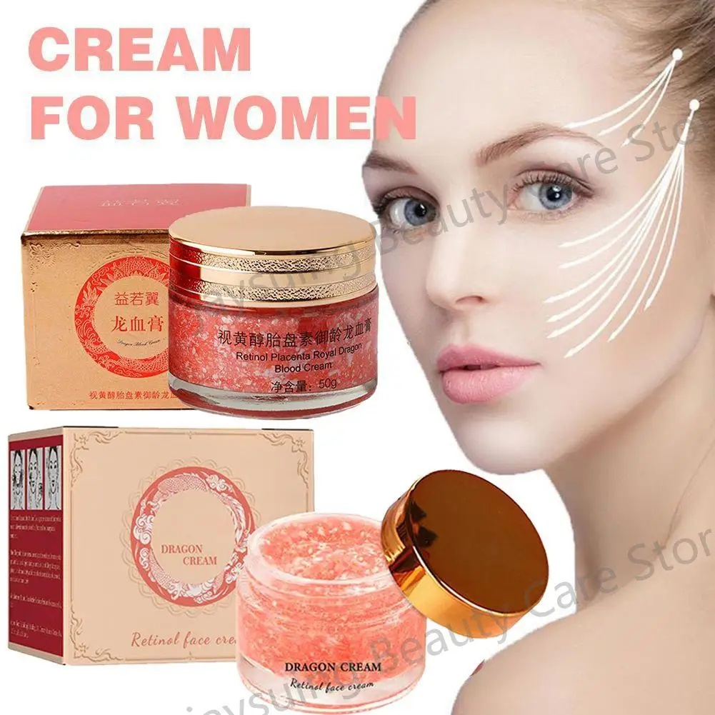 

Retinol Dragon Blood Cream Deep Firming Lifting Smooth Moisturizing Nourishing Rejuvenation Firming Tightening Skin Face Cream