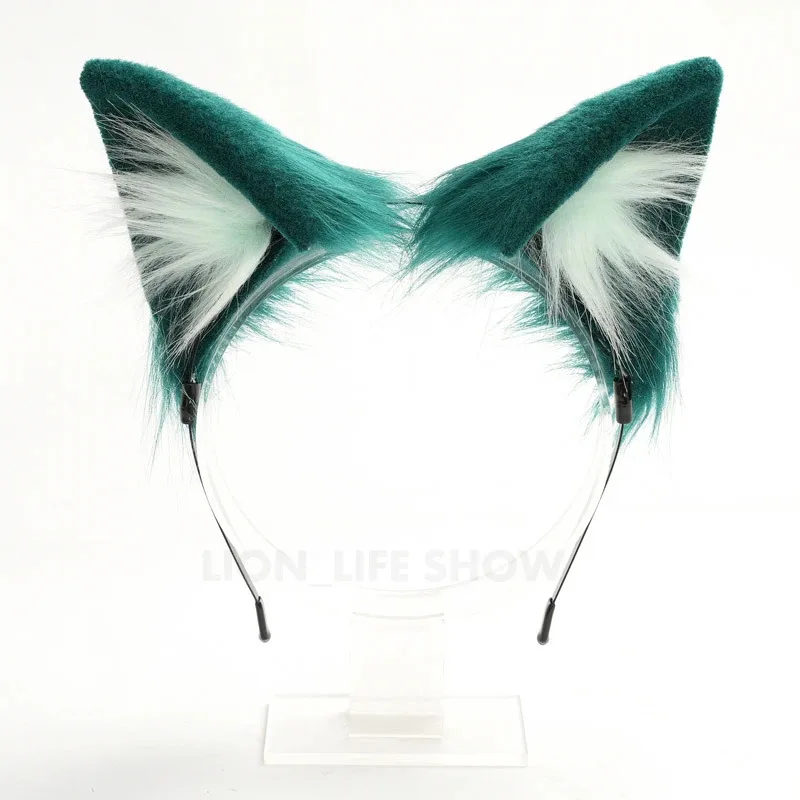 Maomao Cosplay Wig Anime The Apothecary Diaries Dark Green Long Hair Headwear Kusuriya No Hitorigoto Ears tail Hair Hoops