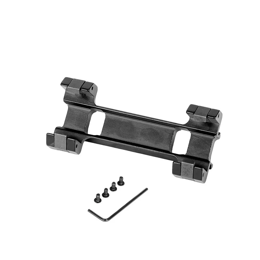 Supporto per cannocchiale adattatore per Base per cannocchiale in alluminio per montaggio su guida MP5