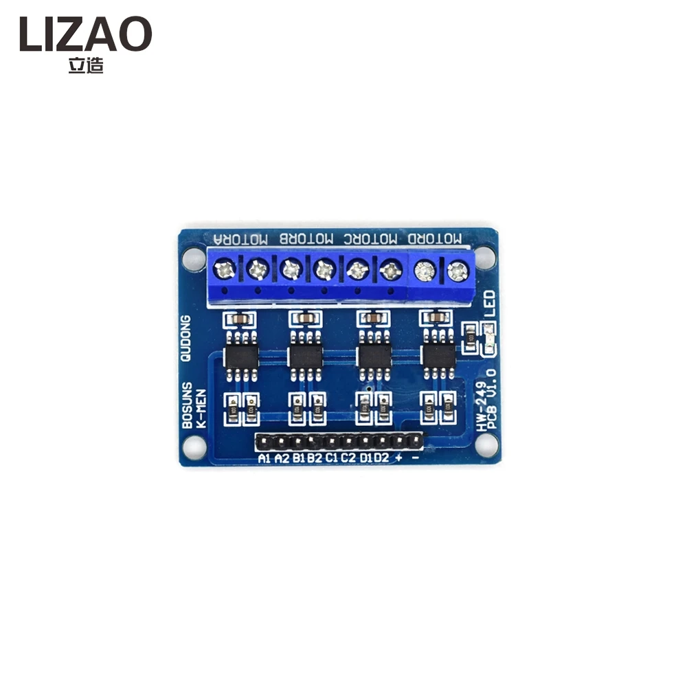 LIZAO L9110S Four-Way Motor Drive Module, DC Motor Control Board for Arduino & Smart Car Projects