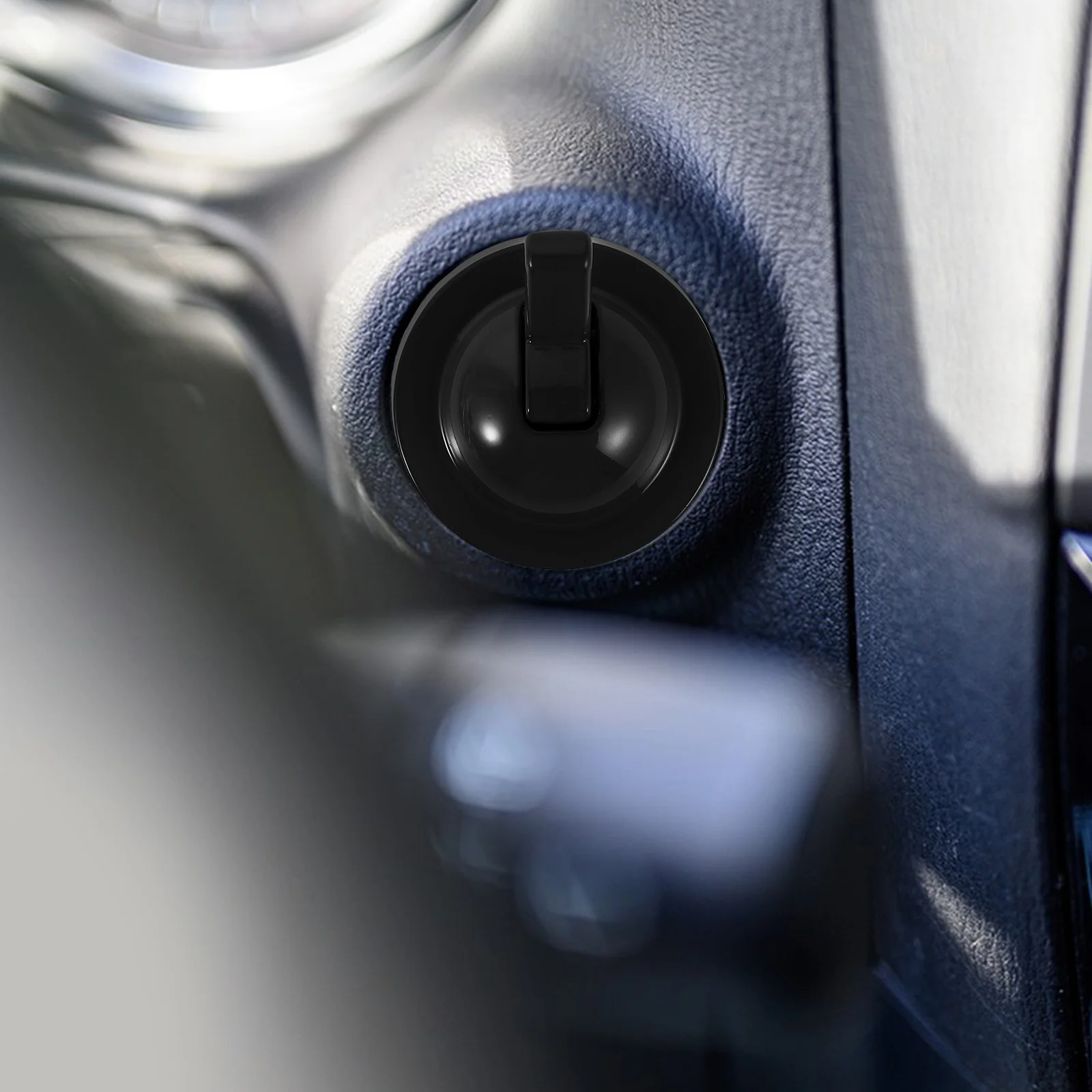 

Car Start Button Cover Ball Lever Push to Start Button Cover Stylish Interior Decoration Engine Ignition Starter Accessories