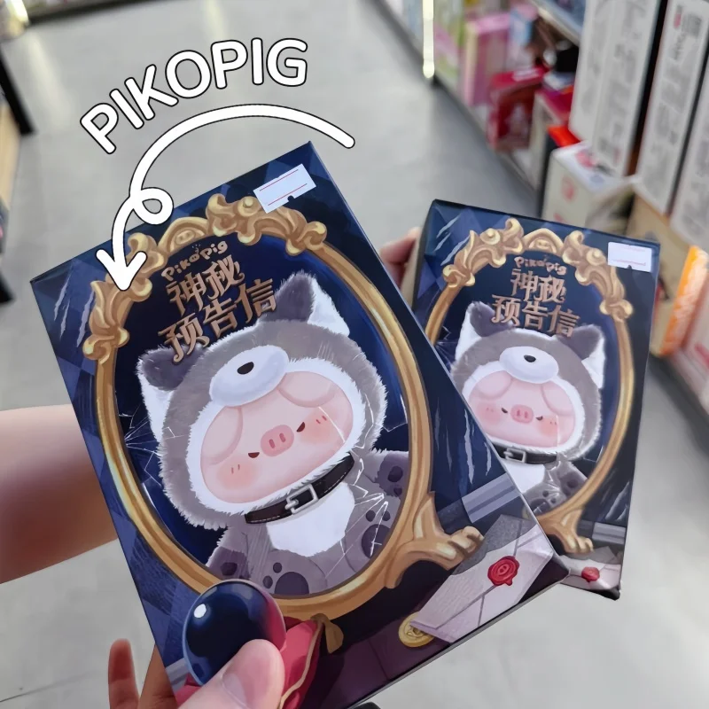 Hot Piko Scheet Varken Mysterieuze Teaser Brief Serie Vinyl Verrassing Blind Box Leuk Beeldje Desktop Decoratie Ornament Gift